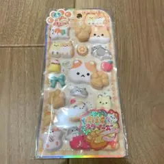 もちプニューステッカー　肉球プニプニスクイーズつき　ハムスター　正規品