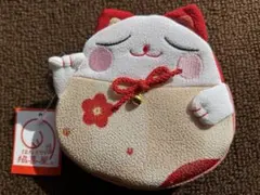 【新品未使用】招喜屋　招き猫　お財布　小銭入れ