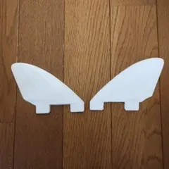 クワッドフィン　FCS　白　#5