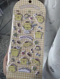 ポムポムプリン　マシュマロシール　サンリオ　海外限定　正規品