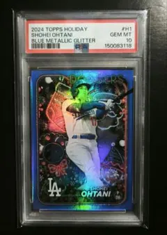 大谷翔平 Topps Heritage Pink Sparkle #1 PSA9 - メルカリ