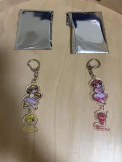 フルーツジッパー　月足天音　早瀬ノエル　アクリルキーホルダー