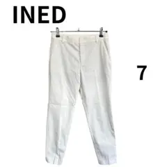INED イネド パンツ ホワイト カジュアル サイズSのサムネイル