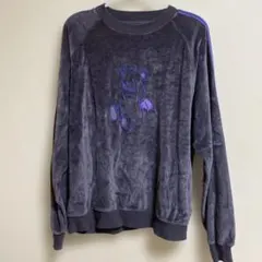 グラニフ デビルコントロールベア スウェット ベロア