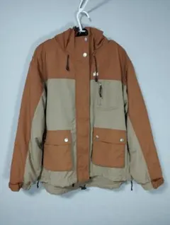 【未使用】ロゴス(LOGOS) マウンテンパーカー Mサイズ キャメル
