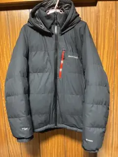 モンベル　パーマフロストダウンパーカ　黒　メンズL-R（ゆったり幅）