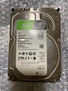 使用極小美品Seagate Barracuda 8TB 内蔵型HDD