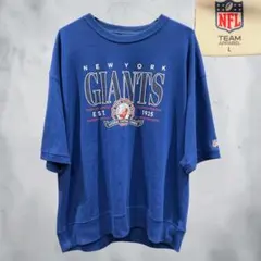 "NFL New York Giants x GU" 半袖スウェットTシャツ Lのサムネイル