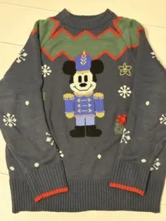 ミッキーマウス ニットセーター 長袖