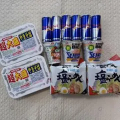 ク**様 食品　詰め合わせ　ラーメン　焼きそば　食料品　アミューズメント景品　セ