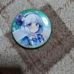 グリッター缶バッジ キャラクターイラスト