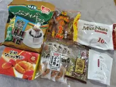 MJB ドリップコーヒー・ナッツなど菓子まとめ売りのサムネイル