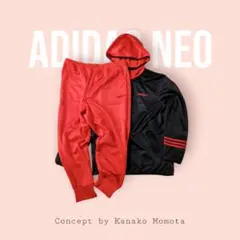 【良品】【レア】adidas neo 百田夏菜子さん発案 ジャージセットアップ