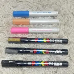 PILOT Juice Paint uni POSCA 6本セット 新品未開封