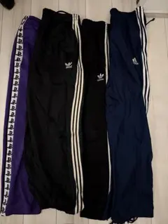 古着　adidas NIKE ナイロンジャージ　ジャージセット