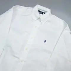 ヨ*ダ様 9073美品 ラルフローレン BD ポニー刺繍 長袖シャツ メンズ S