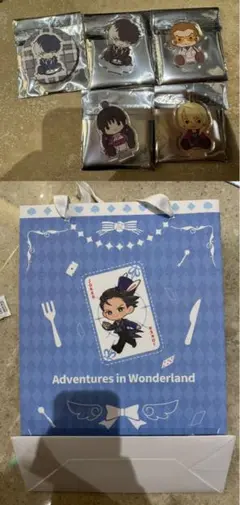 逆転裁判　牙琉響也　アトフェス　連結　アクリル　チャーム　キーホルダー 1713749776194-1622088272