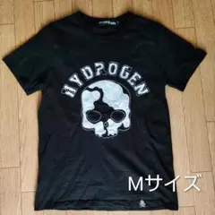 【Y2K】HYDROGEN ハイドロゲン スカル Tシャツ ブラック M　ユニのサムネイル