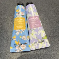 【新品】ザ・セム　パフュームドハンドクリーム　ピーチブロッサム＆ベビーパウダーのサムネイル