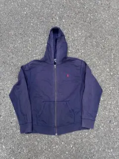 Polo Ralph Lauren ジップアップパーカー ネイビー