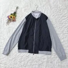 美品＊AIIowed To Unfold　ジッパー　ジャケット　ナイロン　ニット