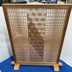 書院欄間障子 木製建具 組子細工 和室インテリア 和室床の間茶室