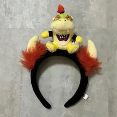 ☆美品☆ クッパ ジュニア カチューシャ ぬいぐるみ付き