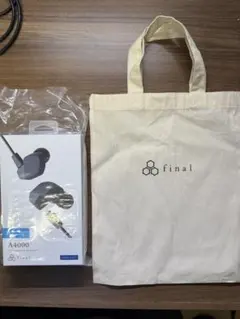 final A4000 有線イヤホン トートバッグ　新品未開封 2025年最新】final A4000 新品の人気アイテム - メルカリ