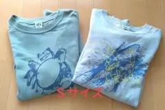 ユニクロ　ポケモン ピカチュウ カビゴン トレーナー