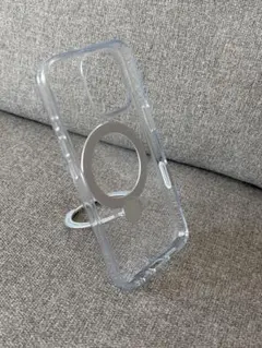 iPhone17用クリアケース MagSafe対応360°スタンドTORRAS