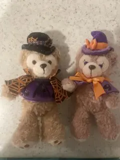 2011年ハロウィン/ダッフィー&シェリーメイ/ぬいぐるみバッジ