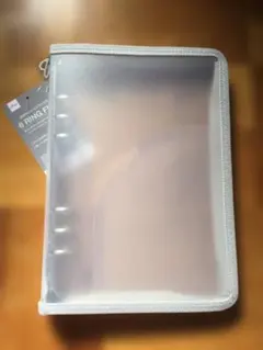 6リングファイル グレー ダイソー