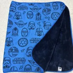 UNIQLO ユニクロ　スターウォーズ　2way フリースブランケット　青　美品