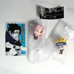 NARUTO ホロクリアカード まちぼうけ ナルト サクラ サスケ