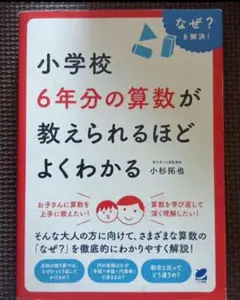 小学校6年分の算数が教えられる程よくわかる