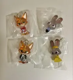 ズートピア 2 めじるしアクセサリー　ジュディ　ニック　セット