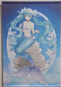 初音ミク 夢見る人魚 人魚姫 ver. B2 タペストリー tokki