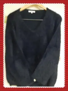 GLOBAL WORK Vネック セーター Lサイズ