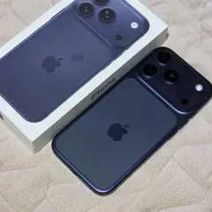 箱あり♡iPhone 17 Pro 512GB　ディープブルー　色ハゲ多少あり