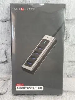 SET M SPACE 4-PORT USB3.0 HUB RW4U