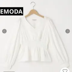 新品　EMODA（エモダ） ウエストシャーリングブラウス　タグ付きのサムネイル