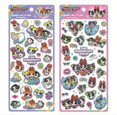 パワーパフガールズ パワパフ キャンディグリッターシール