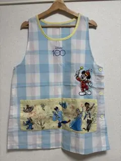 値下げ中！保育士　Disney 100 ミッキーマウス エプロン M