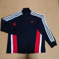 【140cm】adidas ジャンパー　ジャージ　上