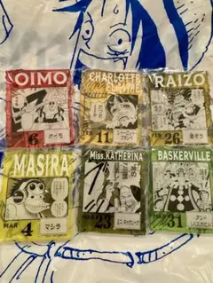 ONE PIECE BASE SHOP アクリルチャーム まとめ6種セット