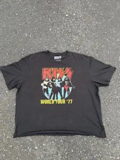KISS WORLD TOUR '77 バンドTシャツのサムネイル