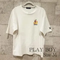 PLAY BOY Tシャツ　白