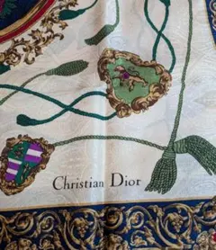 Christian Dior シルクスカーフ　シルク