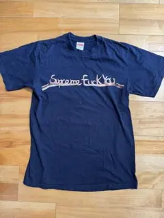Supreme Tシャツ ネイビー Sサイズ