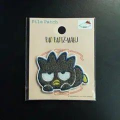 バツ丸 ワッペン ワッペンシール パイルワッペン セリア サンリオ
